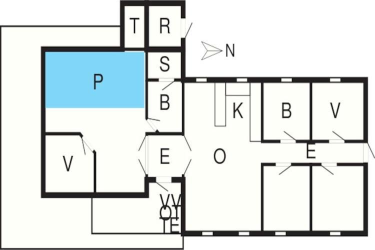 9 Person Holiday Home In Juelsminde Sonderby  외부 사진
